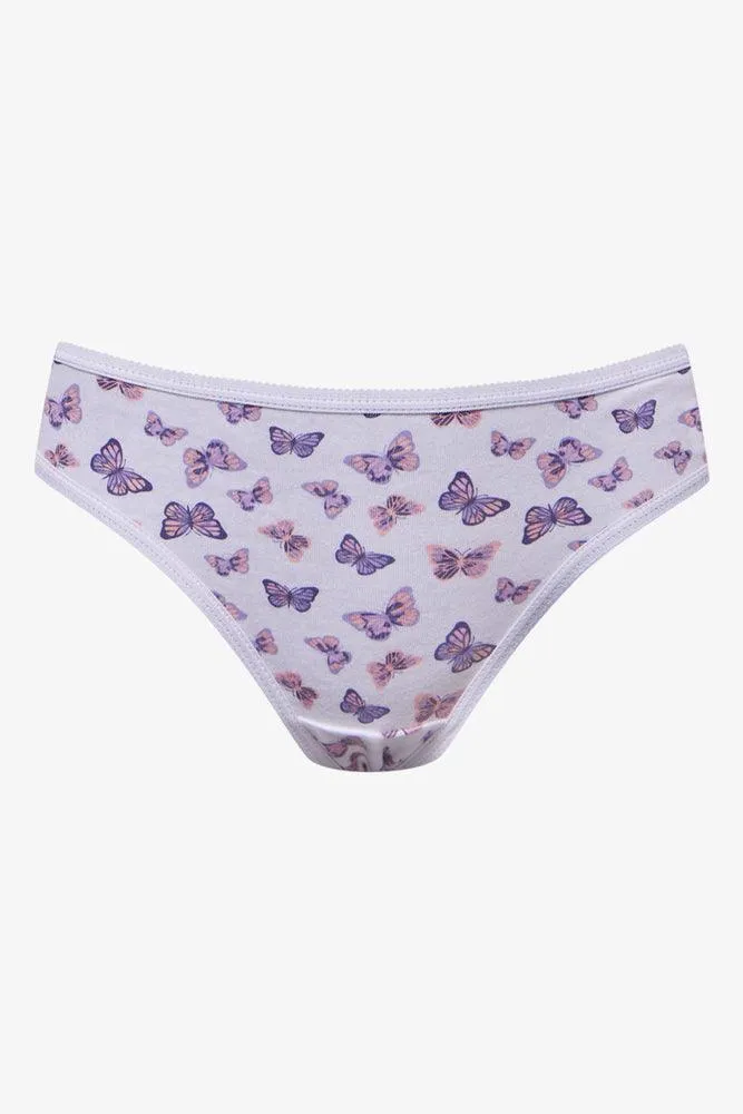 5 Pack Butterfly Bikini Panties Multi