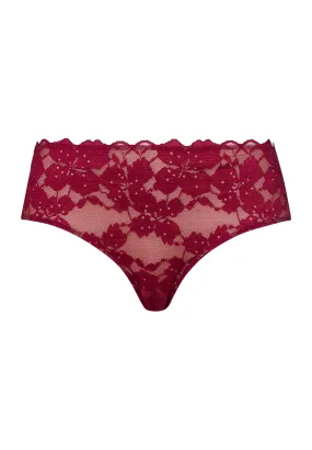 Anais Lace Hi-Cut Brief | Deep Poppy 70906-2405