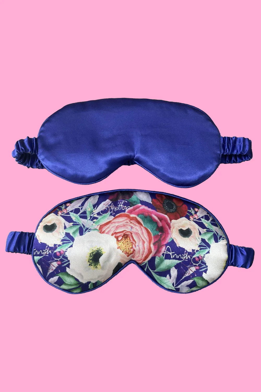 AS Sleep Mask - Navy Poppies | SALE