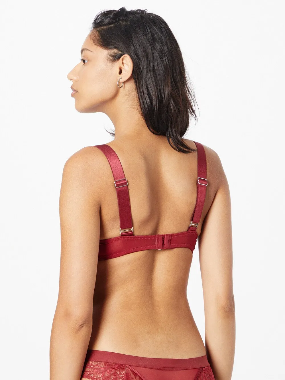 Balconette bra Hunkemöller Hana, carmine red