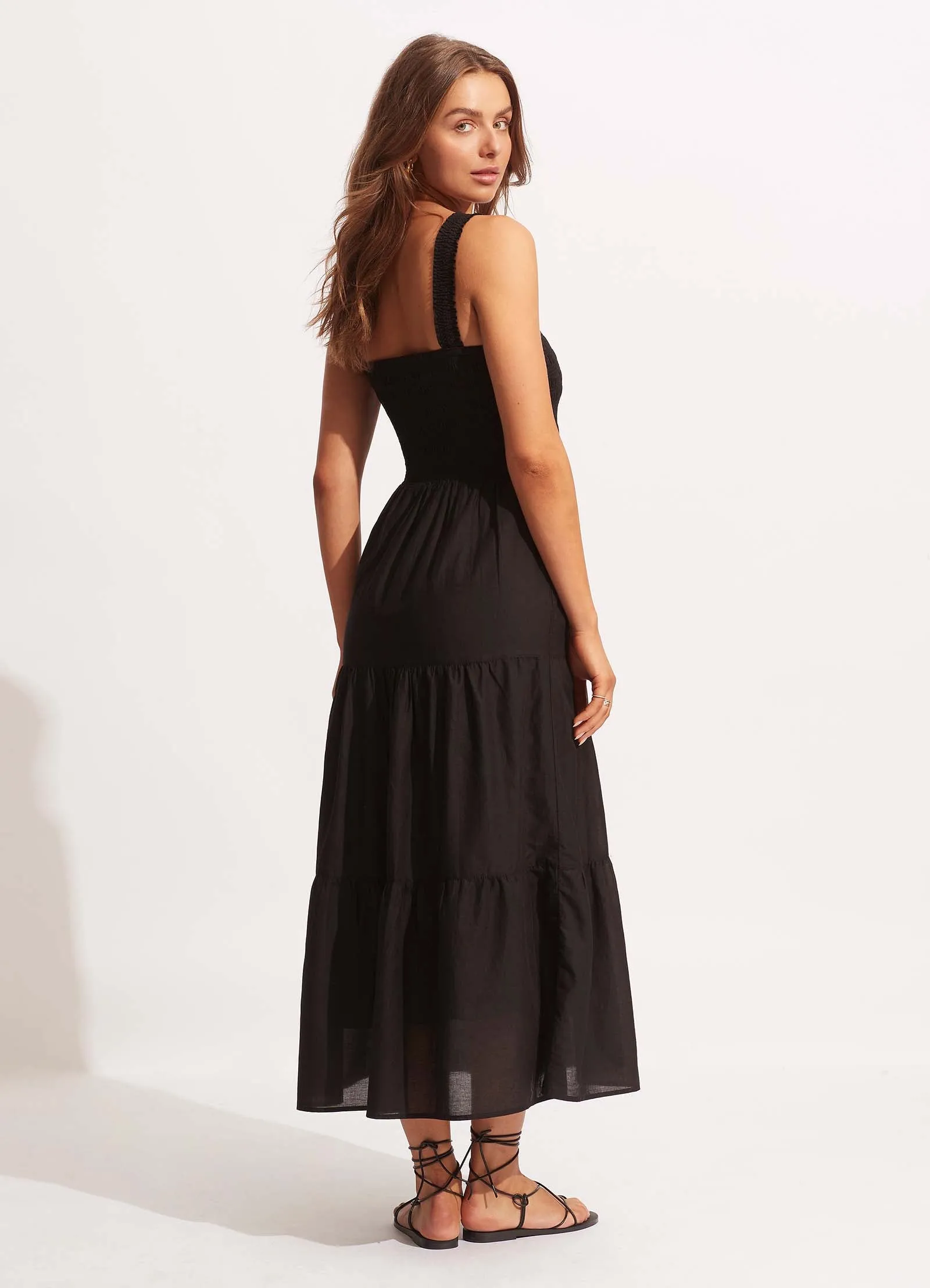 Beach House Dress - Black