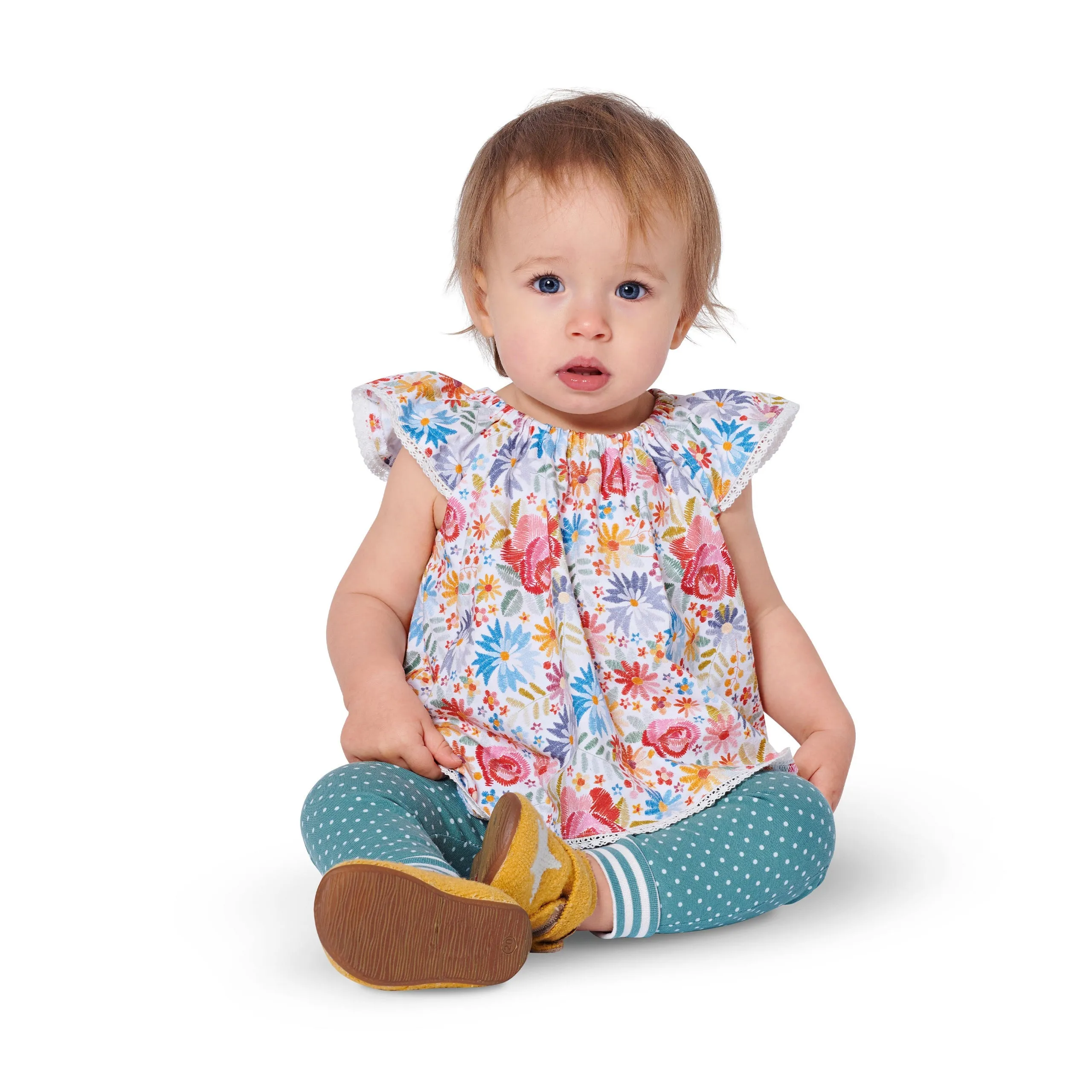 Burda Pattern 9239 Babies' Tops and Bottoms