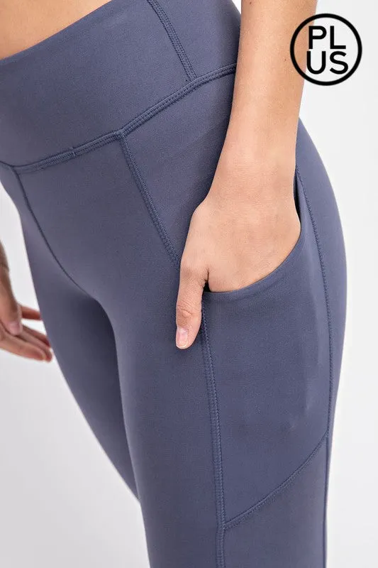 Butter Soft Side Pocket Full Length Leggings