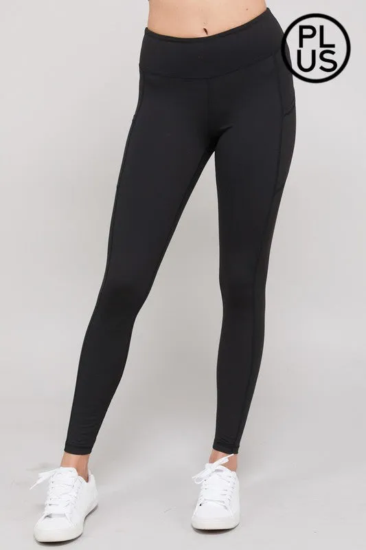 Butter Soft Side Pocket Full Length Leggings