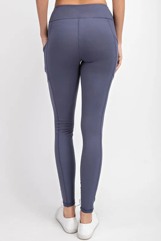 Butter Soft Side Pocket Full Length Leggings