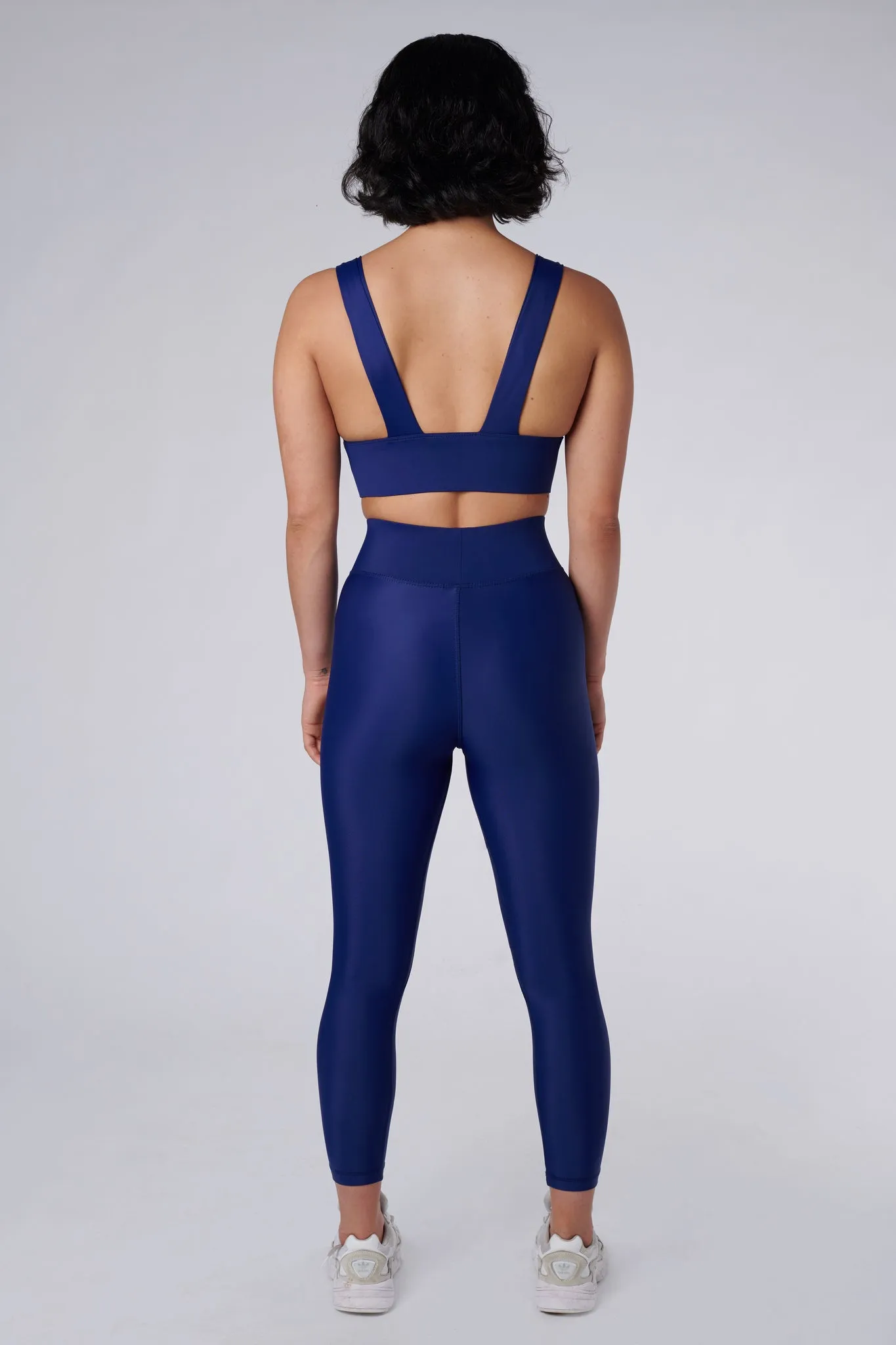 Cora Compression Leggings | Recycled Nylon | Royal