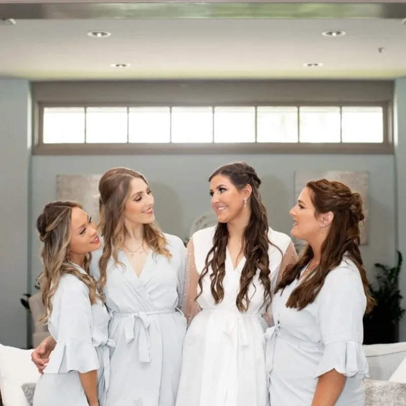 Customized Classic Bridesmaid Bride Robes