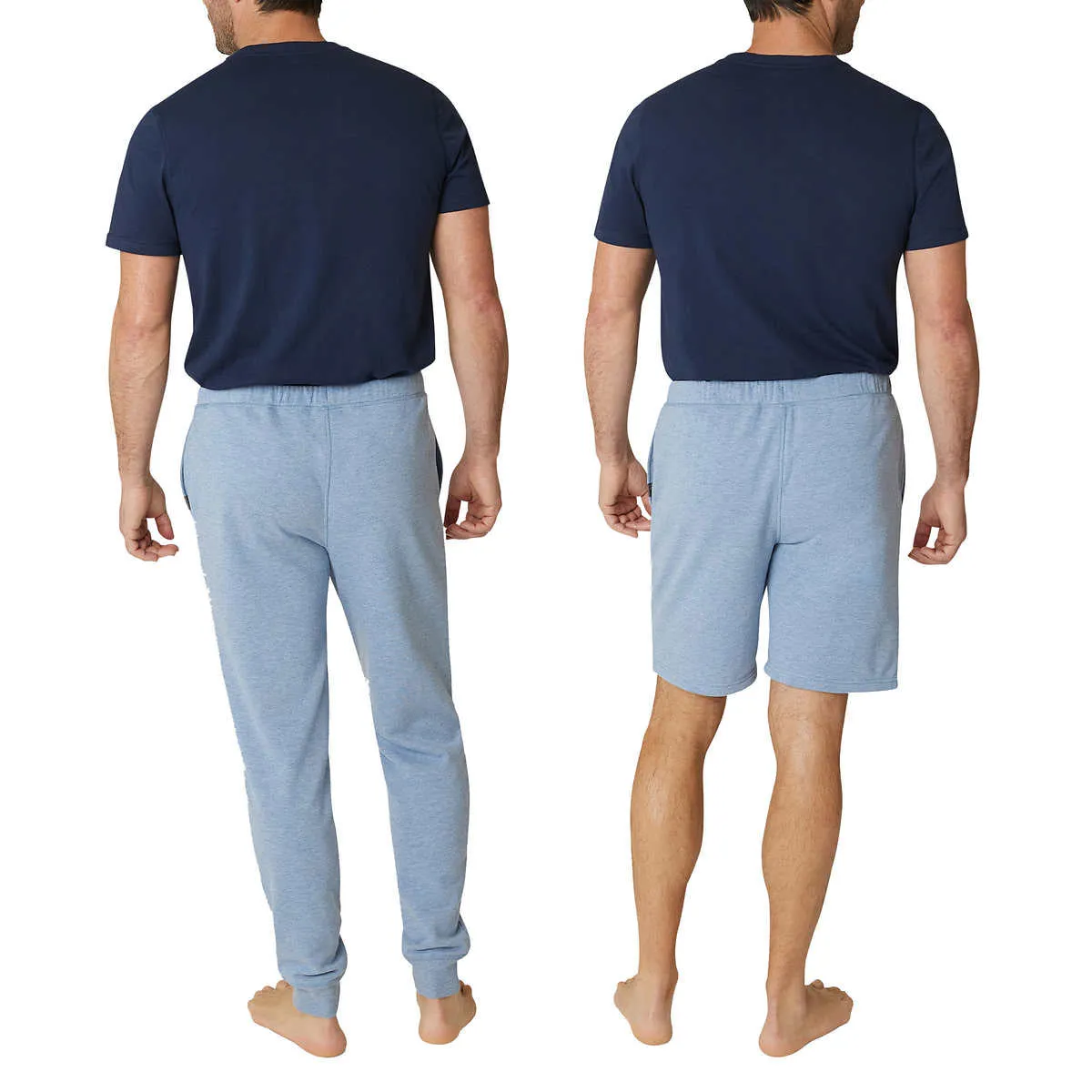 Eddie Bauer Men’s 3-Piece Super Soft Sleep Set Tee Joggers and Shorts Lounge Set