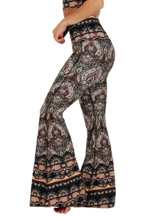 Espresso Yourself Printed Bell Bottoms by Yoga Democracy