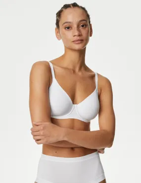 Flexifit Invisible Full Cup A-E Body Underwire Bra, White