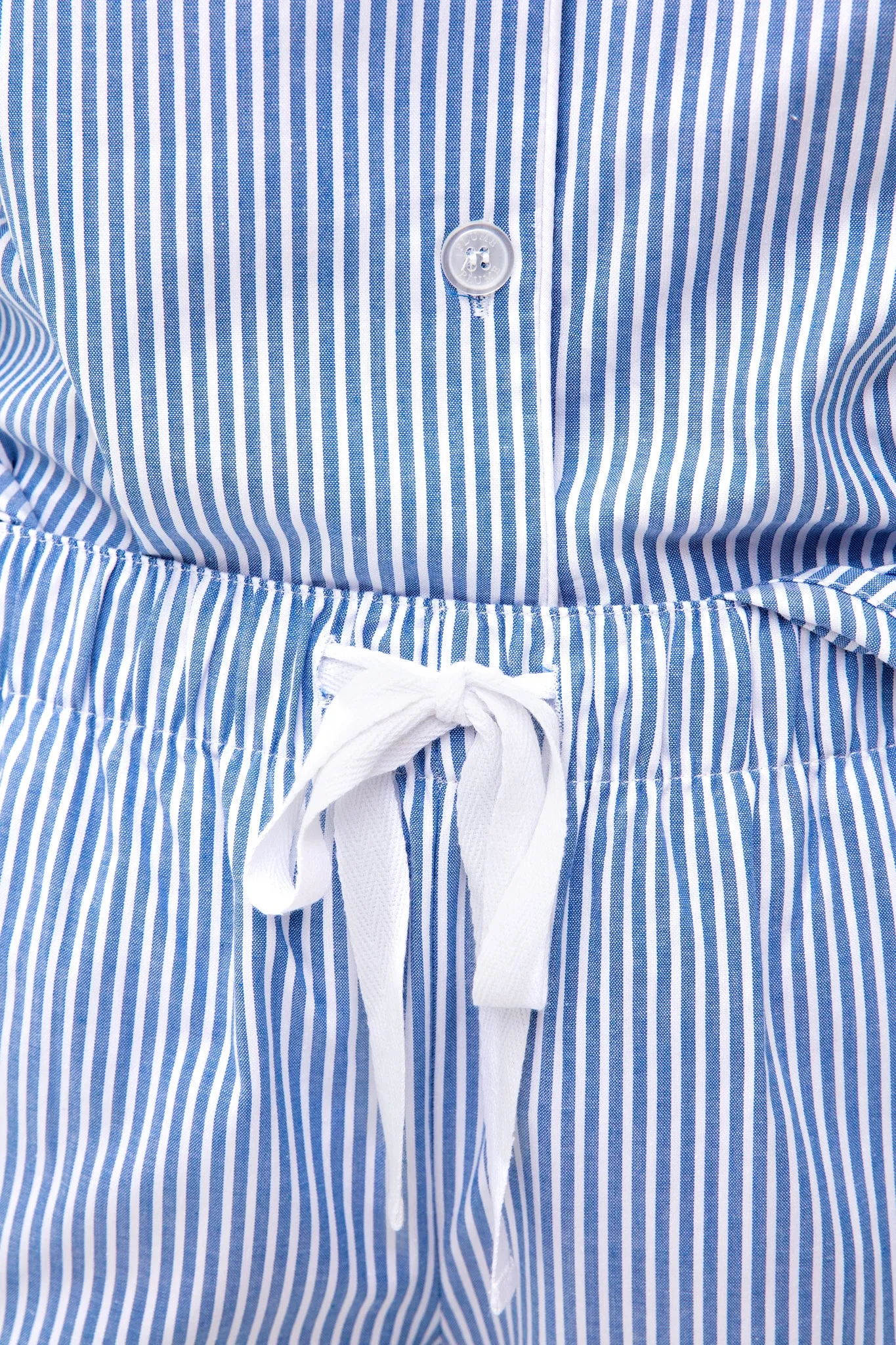 French Blue Seersucker Pajama Set