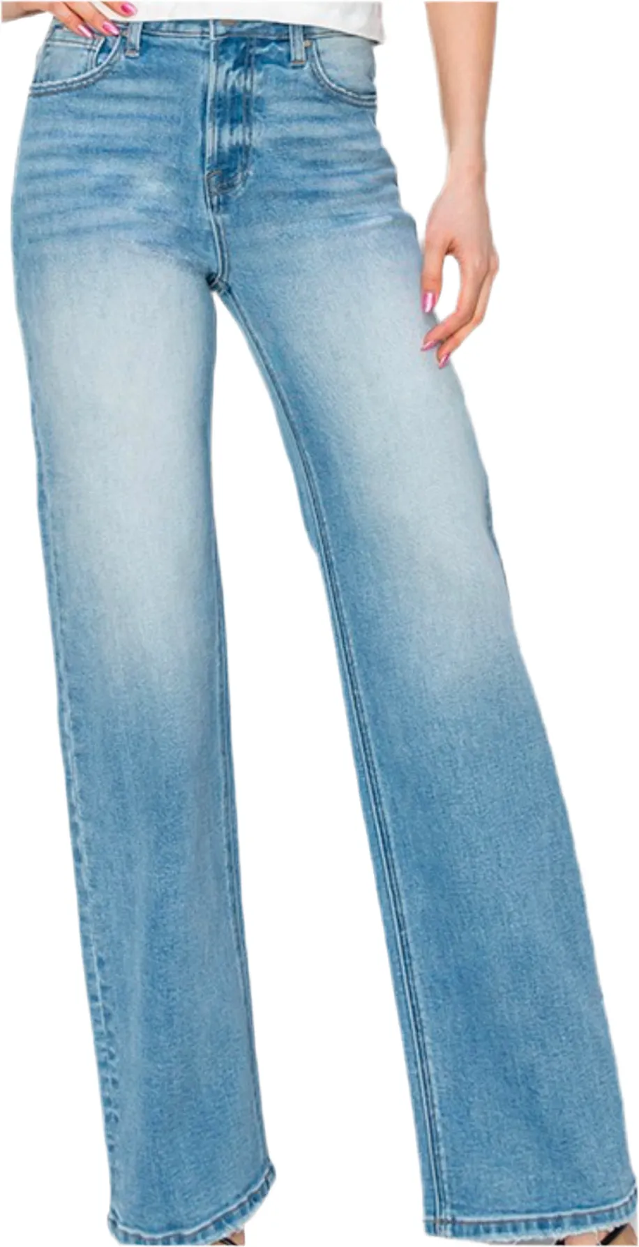 Haven High Rise Straight Leg Jeans