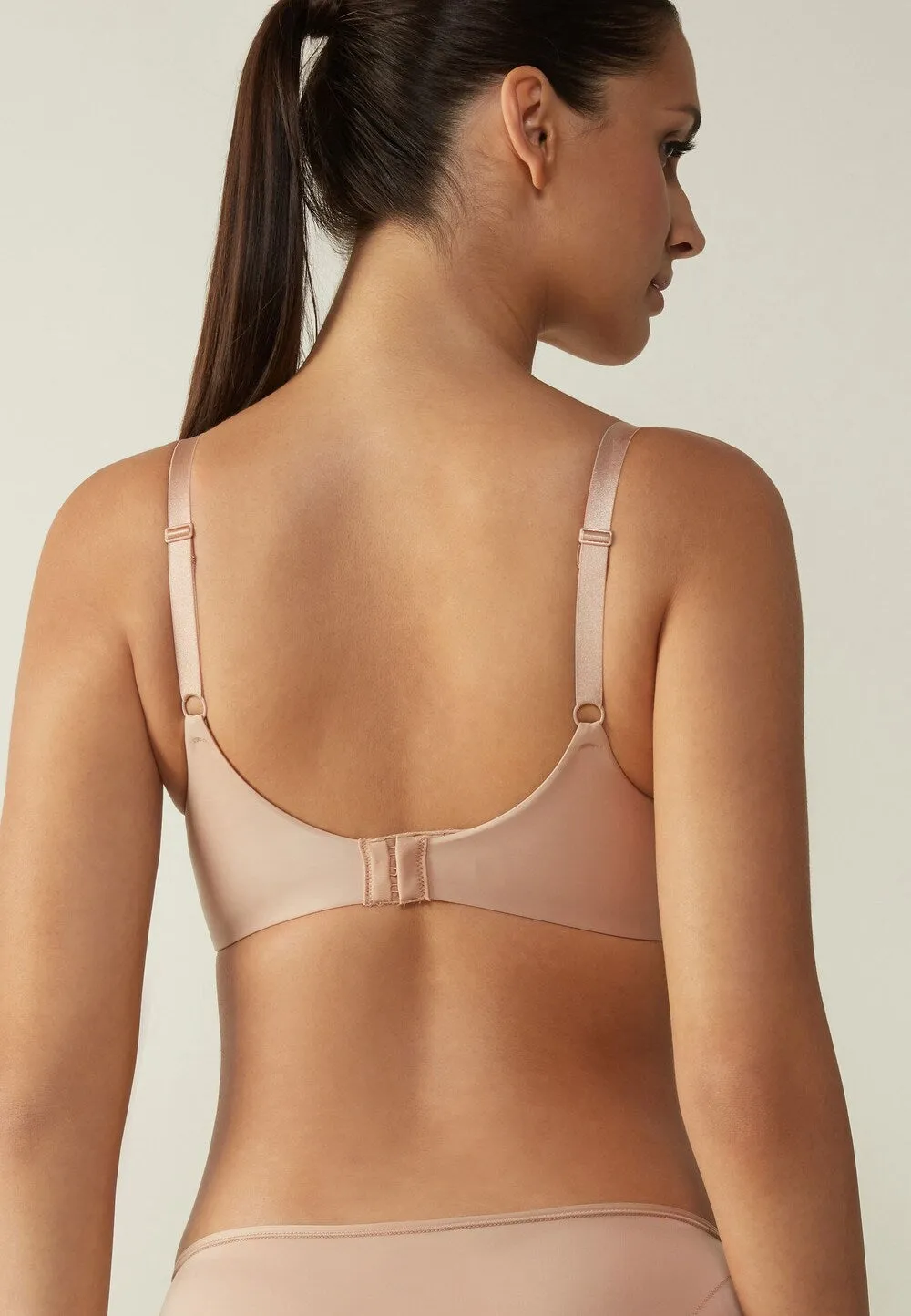 Intimissimi Adele triangle bra, beige