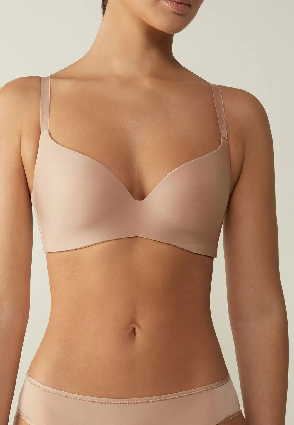 Intimissimi Adele triangle bra, beige