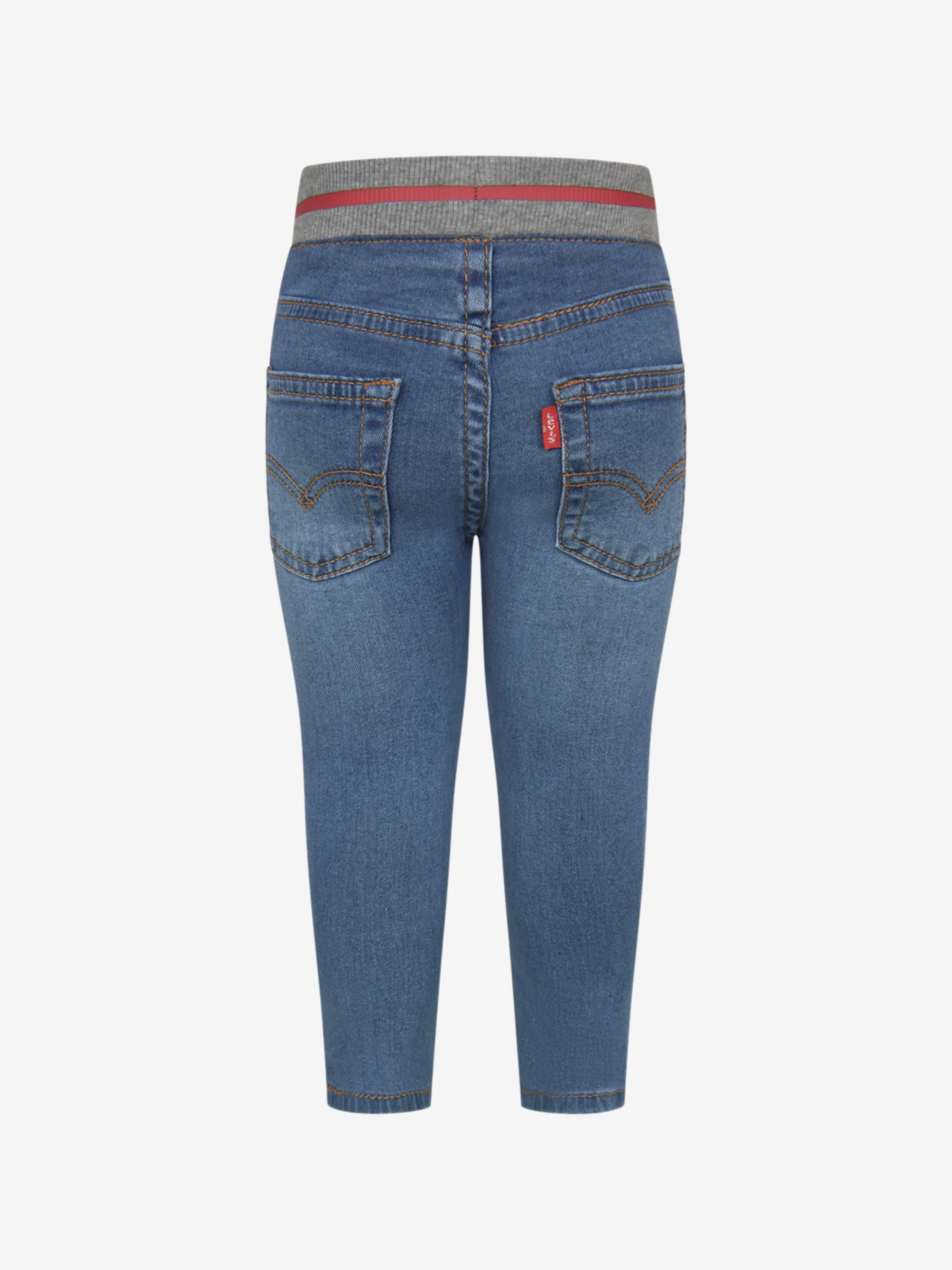 Levi's Wear Baby Boys Pull On Skinny Jeans in Blue