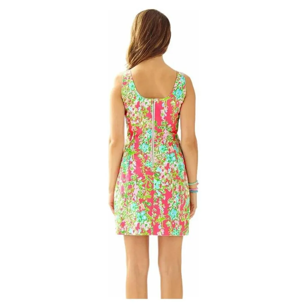 Lilly Pulitzer Cathy Flamingo Shift Dress Southern Charm - Size 00