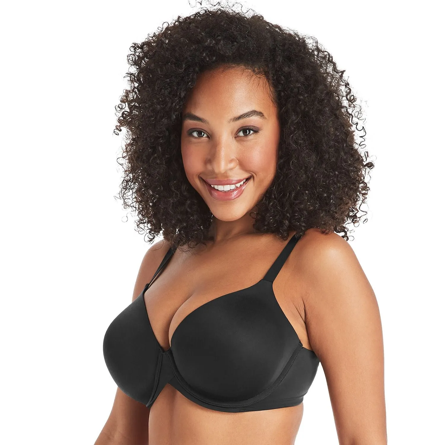 Maidenform One Fabulous Fit T-shirt bra with underwire DM7543 Maidenform, black