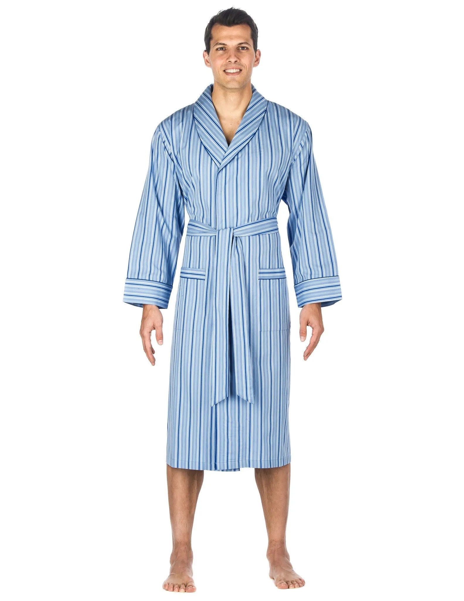 Mens Premium 100% Cotton Robe