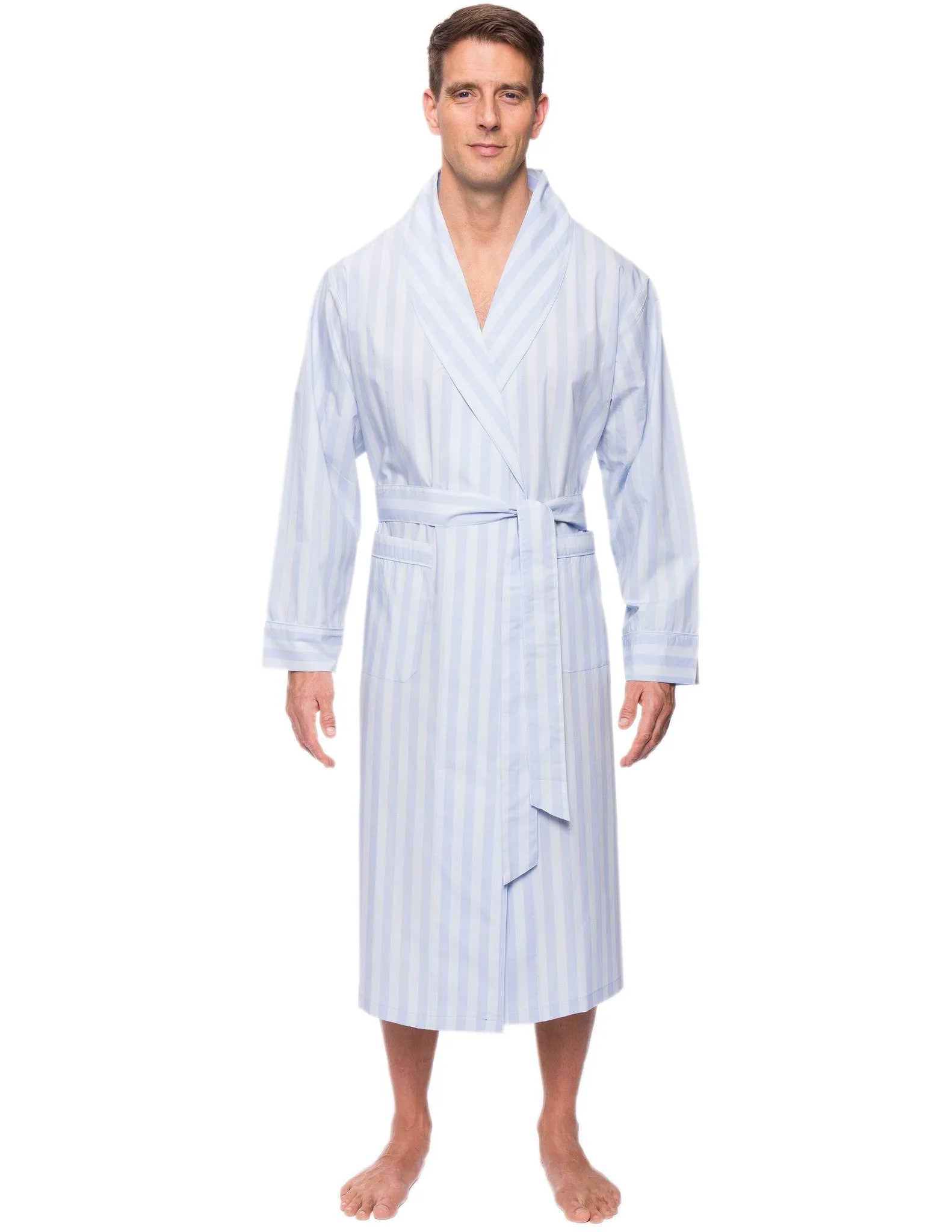 Mens Premium 100% Cotton Robe