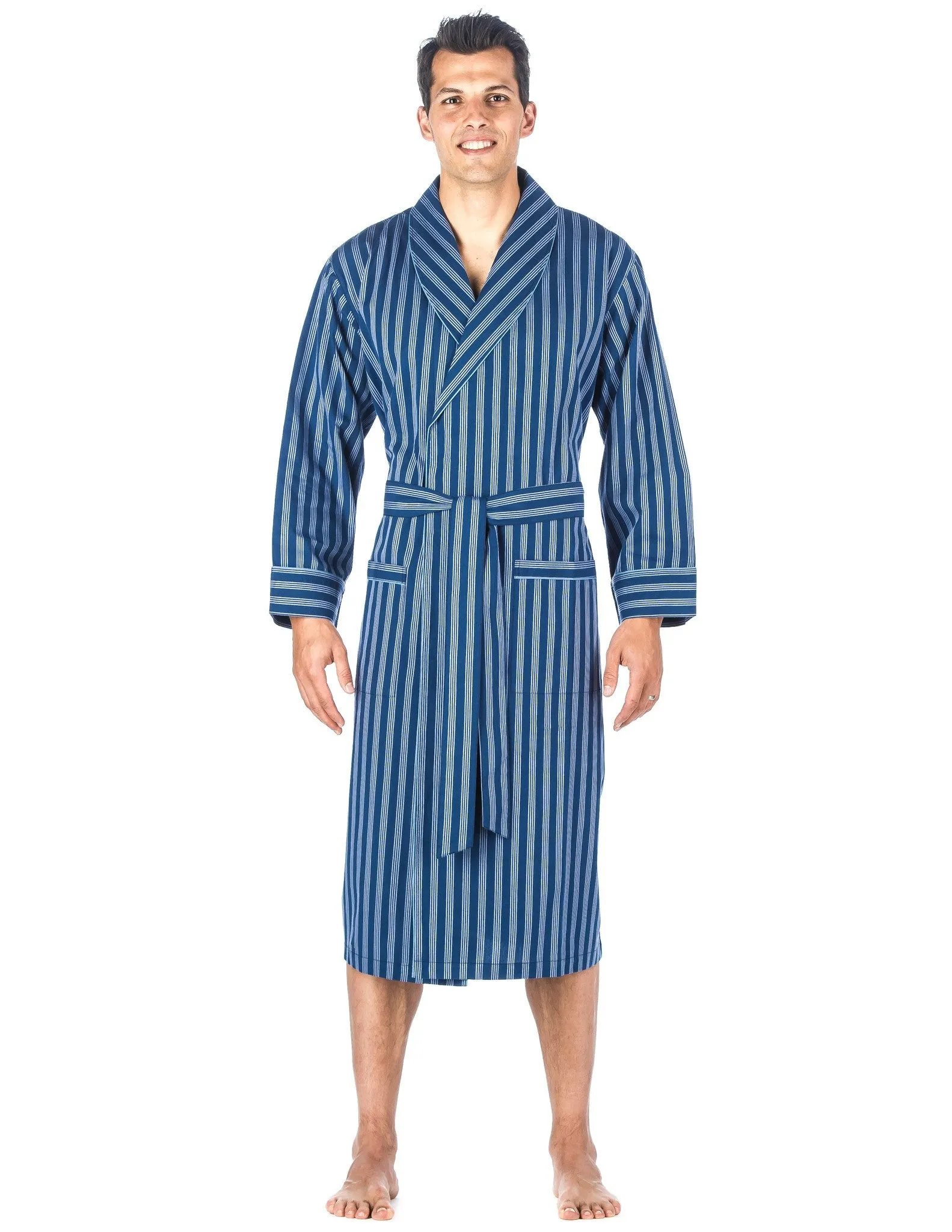 Mens Premium 100% Cotton Robe