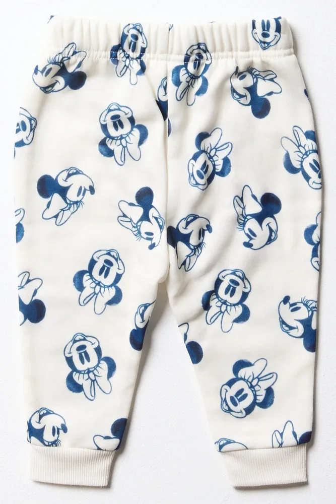 Minnie Mouse Trackpants White