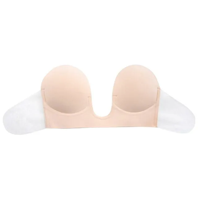 Sexy Push New Up Bras  Women Wedding Party Dress Bra Deep V Invisible Chest Stickers Strapless Bra Invisible Bra