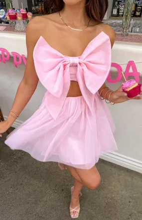 Sweethearts Pink Mini Dress