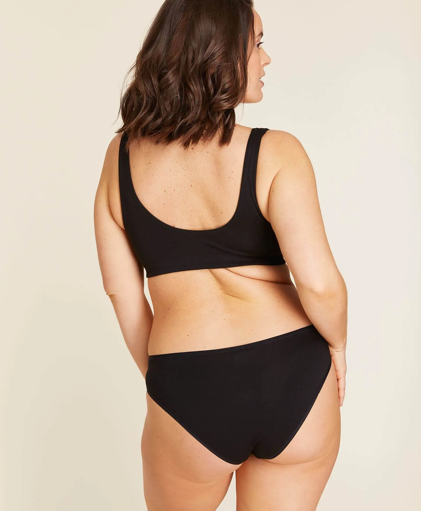 The Bikini Panty - Bamboo Jersey - Black