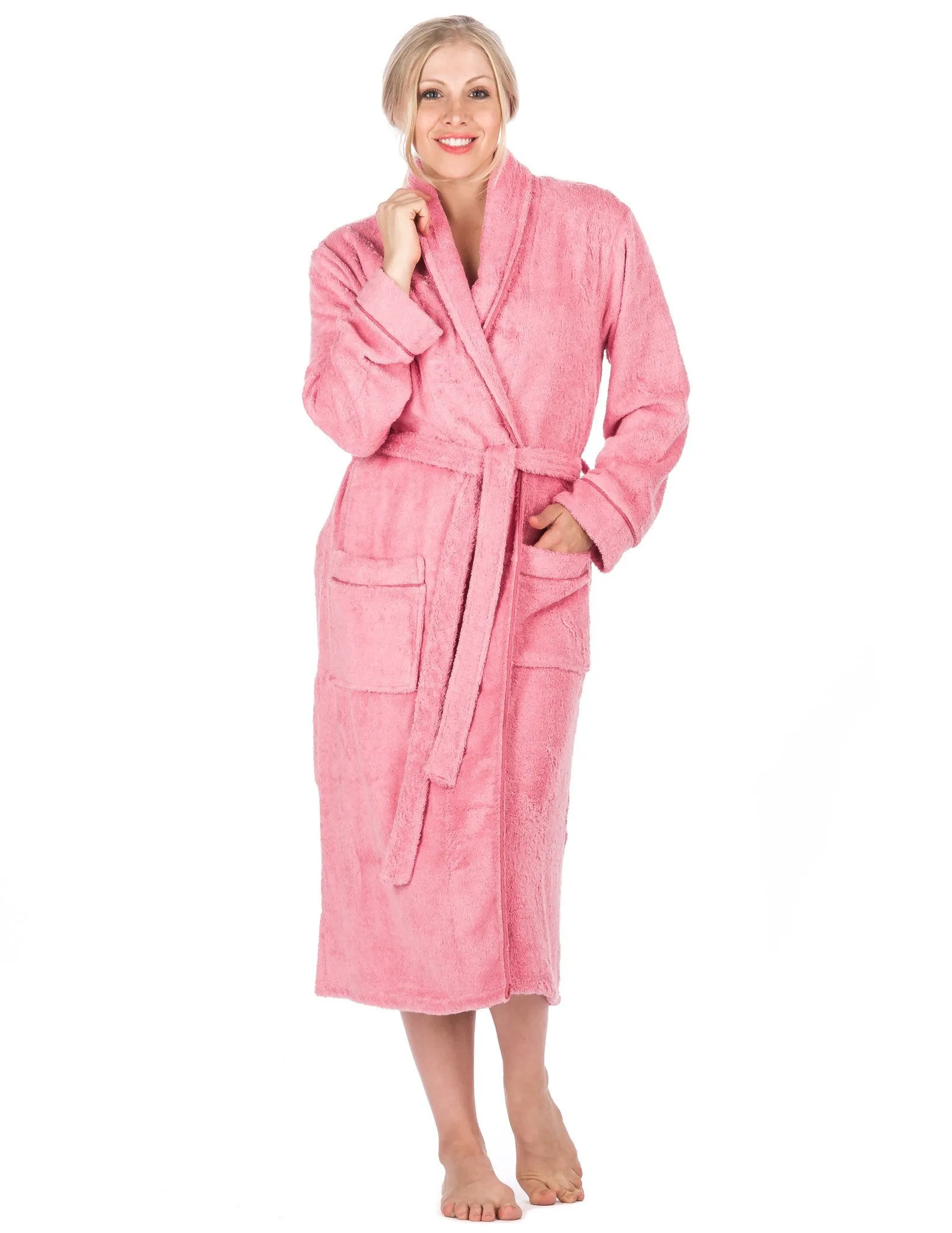 Women's 100% Cotton Terry Bathrobe