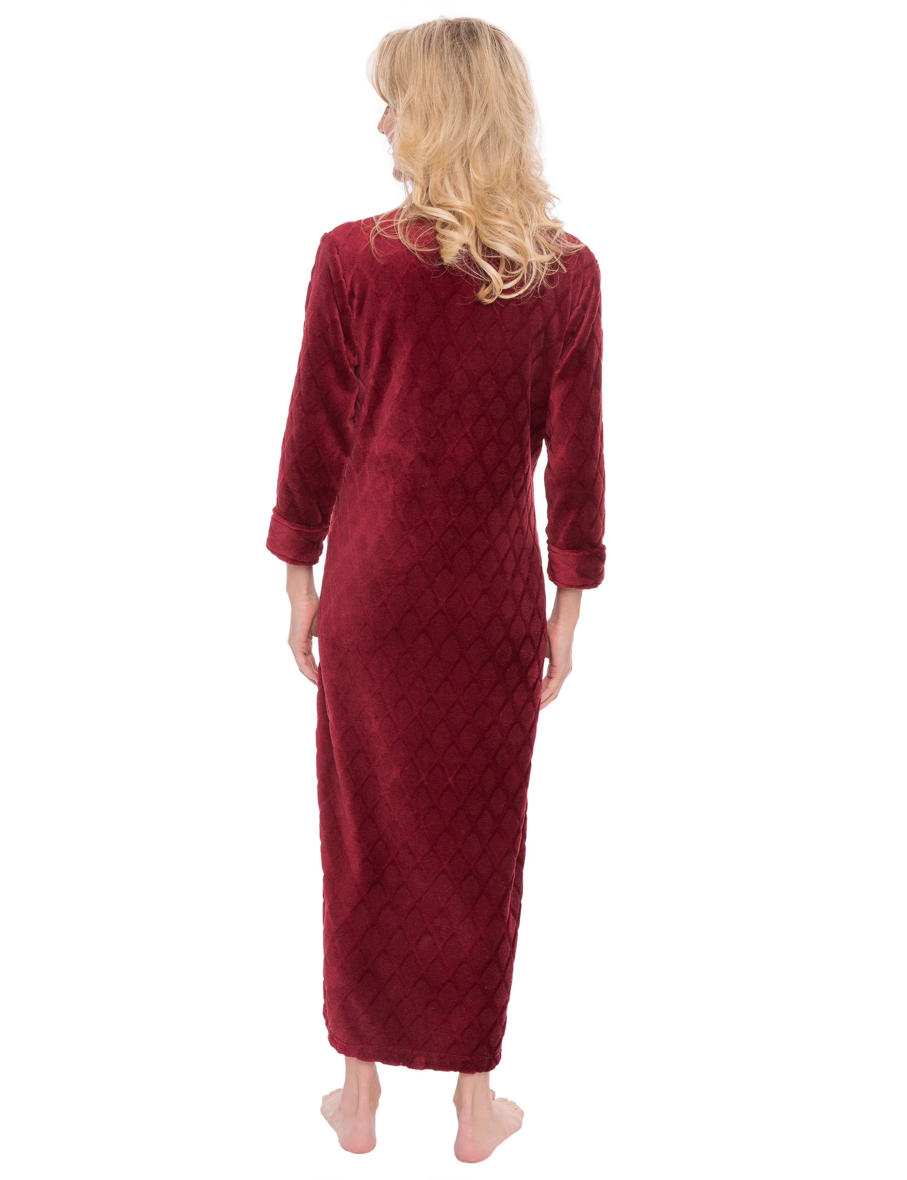 Women's Premium Coral Fleece Plush Caftan